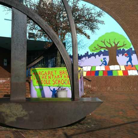 Photo of Margaret Brent Elementary School in Charles Village, Baltimore