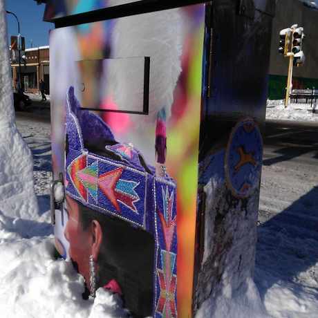 Photo of Art Electric Box Ventura Village in Ventura Village, Minneapolis