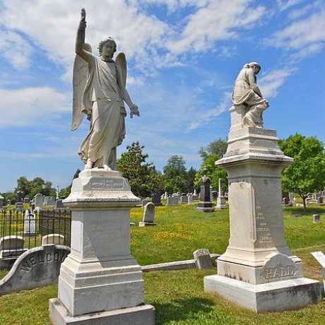 Photo of Congressional Cemetery in Barney Circle, Washington D.C.