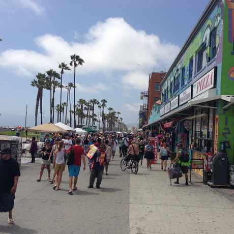 Photo of Venice boardwalk in Venice, Los Angeles