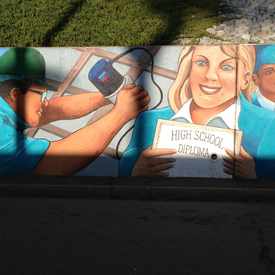 Photo of Mural On Jefferson St