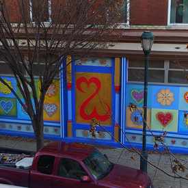 Photo of Open Hearts Mural