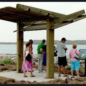 Photo of UTMSI Wetlands Education Center