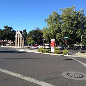 Photo of Menlo Park Caltrain Station