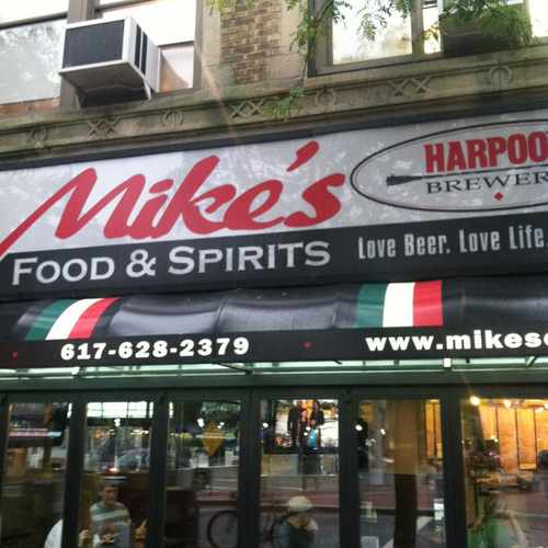 photo of Mike's Restaurant at 9 Davis Square Somerville MA 02144