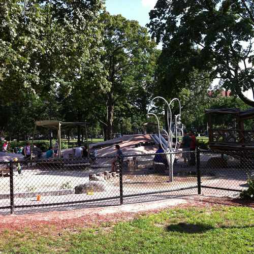 photo of Cambridge Common Park at Massachusetts Avenue Cambridge MA US