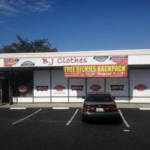 photo of BJ Clothes at 5565 E 7th St Long Beach CA 90804