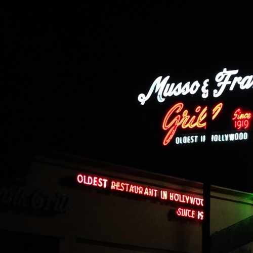 photo of Musso & Frank Grill at 6667 Hollywood Boulevard Los Angeles CA 90028