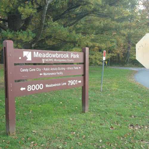 photo of Meadowbrook Park and Candy Cane City at 2812 Abilene Drive Chevy Chase MD 20815