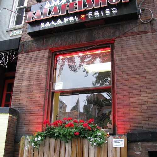 photo of Amsterdam Falafelshop at 2425 18th Street Northwest Washington DC 20009
