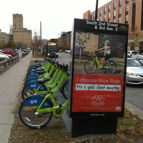 photo of Nice Ride Minnesota at West River Parkway Minneapolis MN 55401