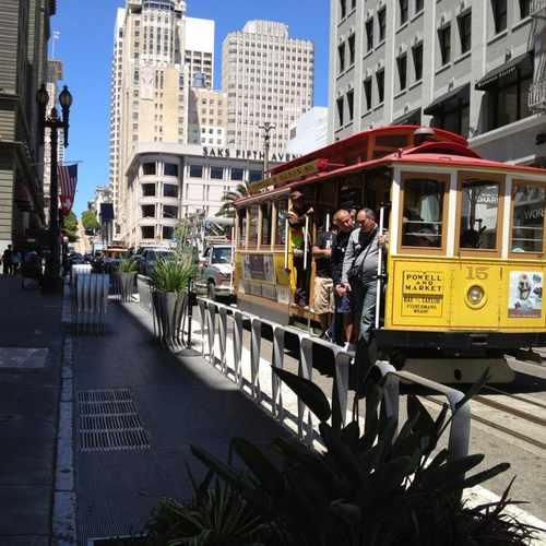 photo of Parklet at 260 O'Farrell Street San Francisco CA 94102