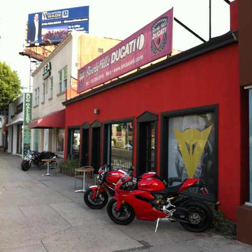 photo of beverly hills ducati at 411 Westmount Drive West Hollywood CA 90048