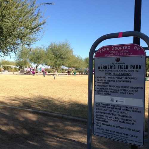 photo of Werner's Field Park at 17998 North 7th Avenue Phoenix AZ 85023