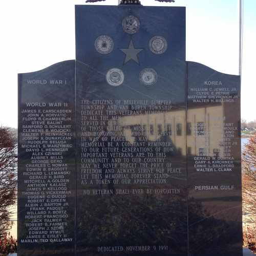photo of Veteran Memorial Of Belleville at 146 High Street Belleville MI 48111