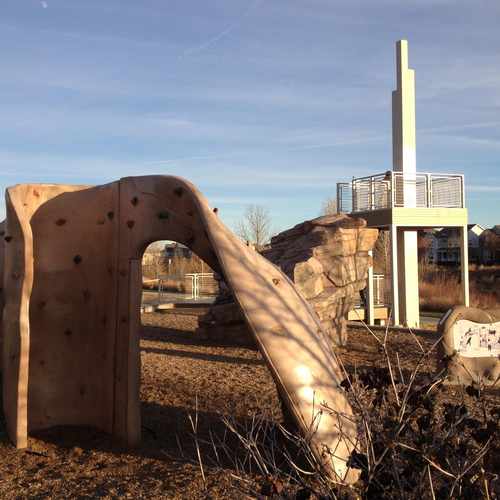 photo of Stapleton Climbing Wall Park at 2606 Central Park Boulevard Denver CO 80238