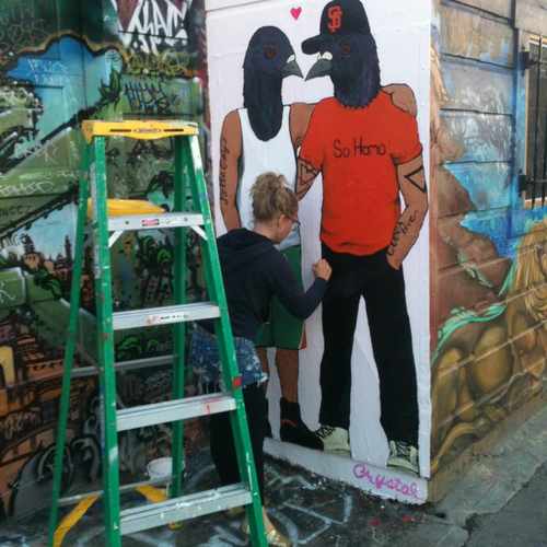 photo of Clarion Alley at 85 Sycamore Street San Francisco CA 94110