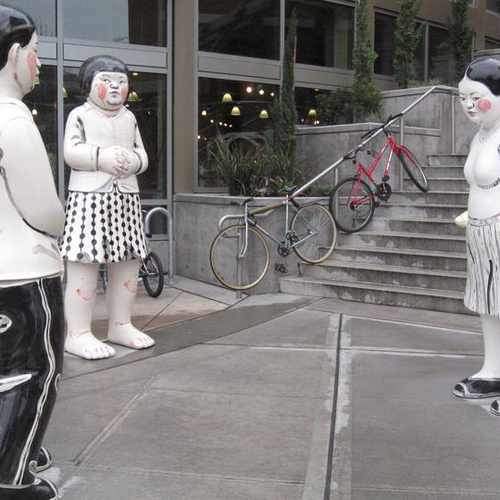 photo of Three Women: Girl, Young Woman, Mother and Child at 2210 Westlake Avenue Seattle WA 98121