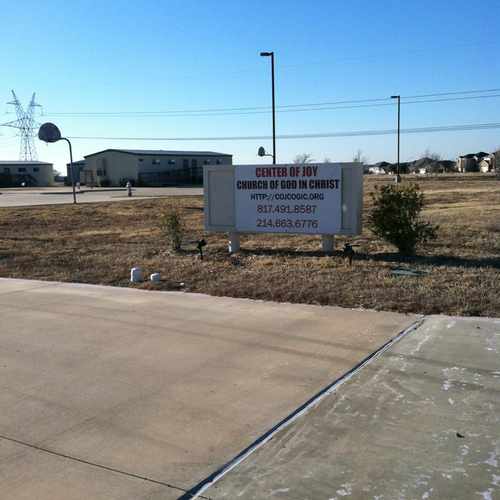 photo of Center Of Joy Church Of God In Christ at 13450 Alta Vista Drive Roanoke TX 76262