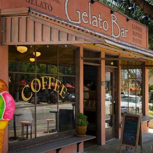 photo of Gelato Bar & Espresso Cafe at 1936 Hillhurst Avenue Los Angeles CA 90027