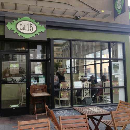photo of Cafe 15 at 597 15th Street Oakland CA 94612