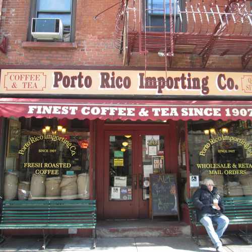 photo of Porto Rico Importing Co at 201 Bleecker Street New York NY 10012