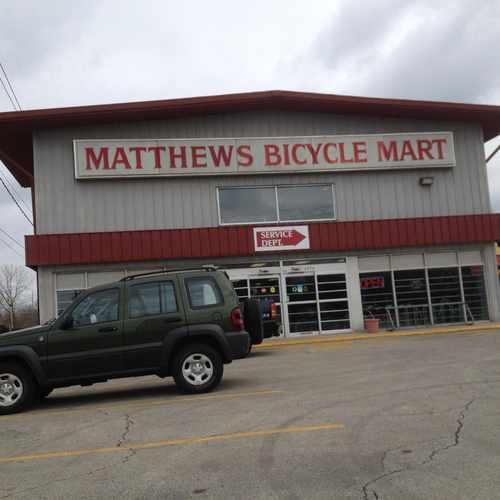 photo of Matthews Bicycles at 7272 Pendleton Pike Indianapolis IN 46226