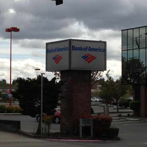 photo of Bank of America at 601 Sleater Kinney Road Southeast Lacey WA 98503