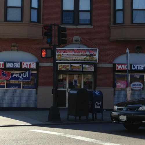 photo of Paradise Market at 1 Gaston St Boston MA 02121