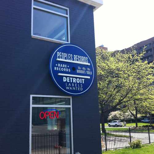 photo of People's Records at 4100 Woodward Avenue Detroit MI 48201