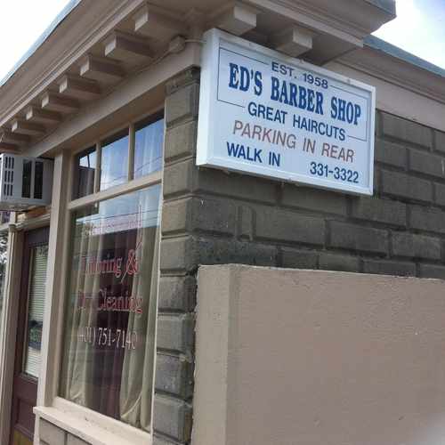 photo of Ed's Barbershop at 150 East Manning Street Providence RI 02906