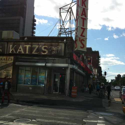 photo of Katz's Deli at 205 East Houston Street New York NY 10002