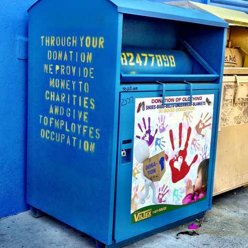 photo of Clothing Donation Box at 5640 West Girard Avenue Philadelphia PA 19131