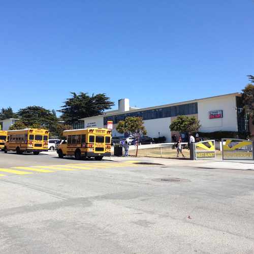 photo of A. P. Giannini Middle School at 1870 39th Avenue San Francisco CA 94122