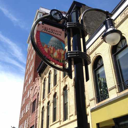 photo of Light Pole at 98 North Pinckney Street Madison WI 53703