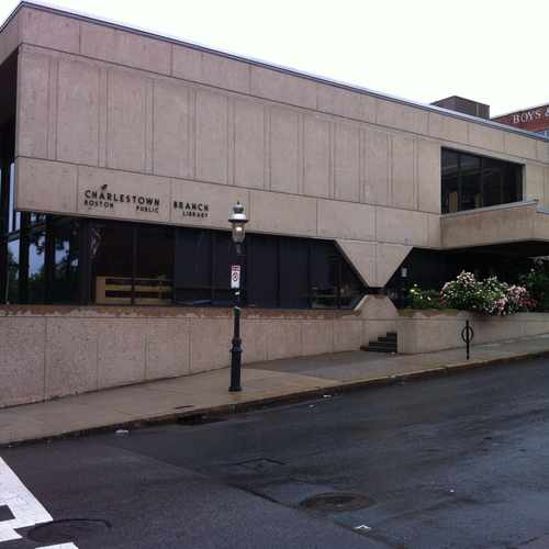 photo of Charlestown Branch Library at 179 Main Street Boston MA 02129