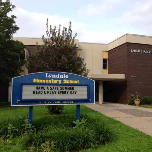 photo of Lyndale Elementary School at 3345 Harriet Avenue Minneapolis MN 55408