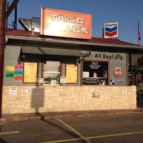 photo of Taco Shack at 2825 Guadalupe Street Austin TX 78705
