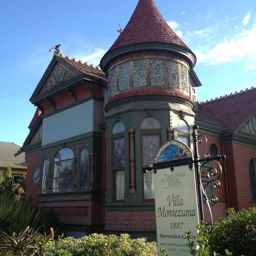 photo of Villa Montezuma Museum A Victorian Queen Anne Mansion at 1925 K Street San Diego CA 92102