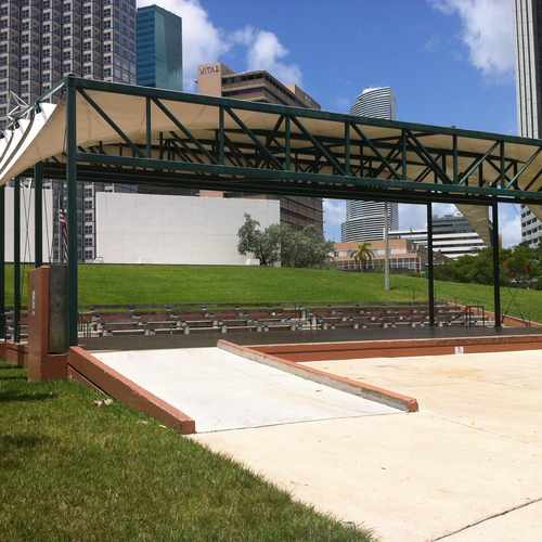 photo of Outdoor Theatre at 100 Chopin Plaza Miami FL 33132