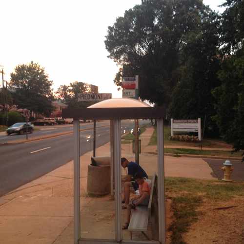 photo of Bus Stop: North Glebe & Piedmont at 209 N Glebe Rd Arlington VA 22203