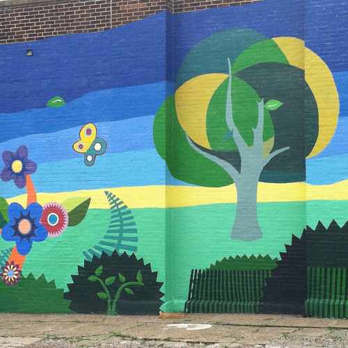 photo of Beautiful Wall Mural at 166 West Luzerne Street Philadelphia PA 19140