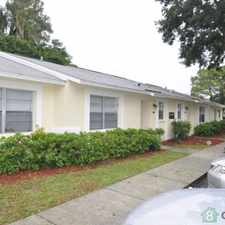 Rental info for CALL ON-SITE MANAGER FOR SHOWINGS: (CRISTINA at 941-729-4958)...CLEAN, RENOVATED 2 BED/1 BATH IN GREAT COMMUNITY W/CENTRAL A/C + LAUNDRY. Lots of grassy lawns. Also 1 bed/1bath units available for $675.