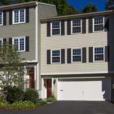 Rental info for 64 Linden St, Wellesley: Fabulous townhouse in Wellesley Center has it all!