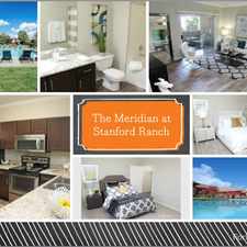 Rental info for Meridian at Stanford Ranch