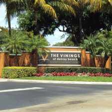 Rental info for Vinings at Delray Beach