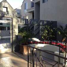 Rental info for The Woods at Toluca Lake