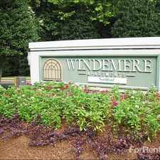 Rental info for Windemere Apartments