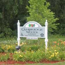 Rental info for Cambridge Woods