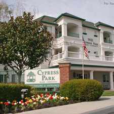 Rental info for Cypress Park Senior Community